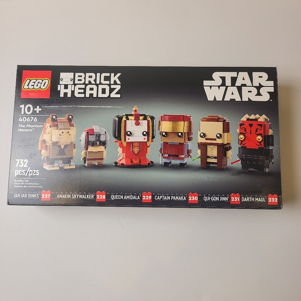 LEGO STAR WARS - #40676 The Phantom Menace BrickHeadz *** EXCLUDES QUEEN AMIDALA